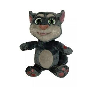 Gray Stuffed Cat Toy